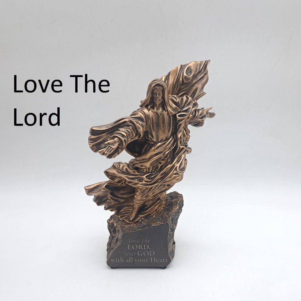 The Bradford Exchange Christian Statue "Love The Lord"